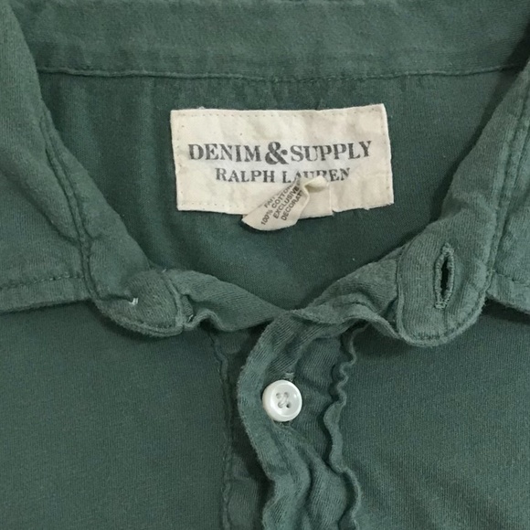 Denim & Supply Ralph Lauren Short Sleeve - L - Picture 2 of 3